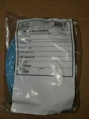 New Sealed Cisco CAB-CONSOLE-RJ45 DB9 to RJ45 Console Cable, 6 Ft for Cisco