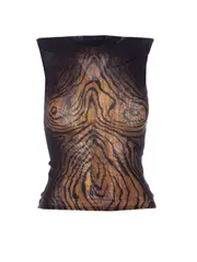 [Jean Paul Gaultier] Jean Paul Gaultier-Top Con Stampa In Legno-Donna S