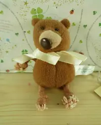 在飛比找樂天市場購物網優惠-【震撼精品百貨】泰迪熊 Teddy Bear 絨毛娃娃-咖啡