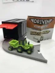 Green Farm Tractor NEW Road To Gold Driven Battat Pocket Micro Toy Car