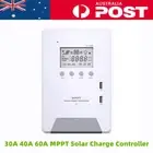 30/40/60A MPPT Solar Charge Controller 12V 24V 48V Automatic For AGM GEL Lifepo4
