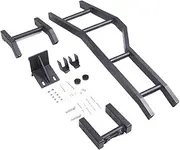 Aluminum Alloy Black Car Rear Door Tailgate Ladder Mount Bracket Accessories Compatible For Toyota FJ Cruiser 2007-2021