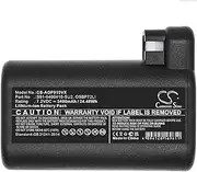 2000mAh/3400mAh Vacuum Cleaner Battery - Compatible with Electrolux ERV7210TG,ERV7200DB,ERV5100IW,ERV5210TG,PI91-5SGM,PI92-4STN(1pcs 3400mAh Battery)