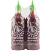 NEW Flying Goose Sriracha Hot Chili Sauce 2 x 730mL Spicy Chilli Sauce!