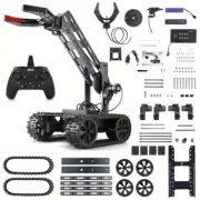4DOF Robot Arm STEM Combat Robot Robotics Kit With Remote Control Track Powered