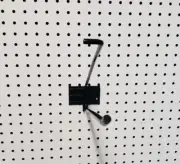 Trion 9092065--PURCH Powder Coated Black Metal High Quality Broom Hook 15 L in.