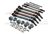 F & R CVD DRIVESHAFT TIE ROD HEX ADAPTER 8948 FOR TRAXXAS 1/10 4WD MAXX 2.0