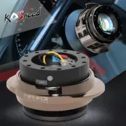 NRG SRK-220BKC 6-Bolt Gen 2.2 Steering Wheel Quick Release Adapter w/Allen Key