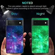 For Google Pixel 6 6.4" Case Slim Fit Glow in The Dark Hybrid Shockproof Cover