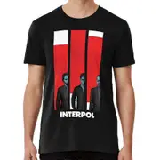 Interpol band t-shirt indie alternative M