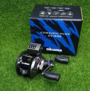 Okuma Convector 6.3:1 Right Hand LowProfile Line Counter Baitcast Reel - CV-163D