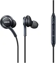 SAMSUNG Earphones Corded Tuned by AKG (Galaxy S8 and S8+ Inbox Replacement), Grey