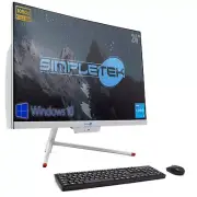 Aio All IN One I5 24 " Full HD Win10 RAM 4gb SSD 120gb PC Desktop Computer