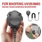 Handheld Speaker Microphone Shoulder Mic for Baofeng UV-5R BF-888S Walkie Talkie