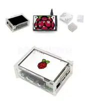 3.5" TFT LCD Touch Screen 320*480 Display Board w/ Case For Raspberry Pi 3 B+