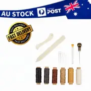 16 Bookbinding Tools Bone Folder Creaser Waxed Linen Thread Wood Handle