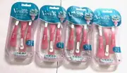 NEW - Gillette Venus Sensitive Sensible Disposable Razors 4 packs 12 Razors