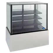 Topaz 1200Mm Three Tier (Plus Base) Free Standing Refrigerated Cake Display