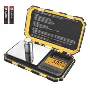 Digital Milligram Scale,200/0.01G Precision Kitchen Mini Scales with 50G Calibra