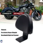 Rear Passenger Backrest Kit For Victory Vegas 8-Ball Kingpin Boardwalk Gunner