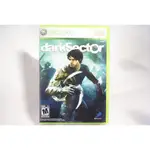 [耀西]二手 美版 XBOX 360 黑暗戰區 DARK SECTOR 台灣主機無法遊玩 含稅附發票