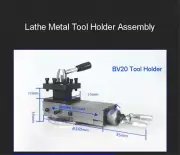 Holder Mini Lathe Accessories Lathe Metal Tool Holder Assembly Small Carriage