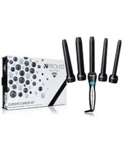 Proliss Unisex Trio Twister - Digital 5-in-1 Professional Ceramic Curling Wand Set - Diamond Collection