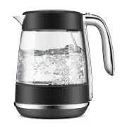 Breville The Crystal Luxe Glass Kettle - Black Truffle