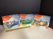 3 NIB Sets Pokémon Mega Construx Wartortle, Ivysaur, and Charmeleon Building Set