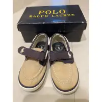 在飛比找蝦皮購物優惠-二手POLO Ralph Lauren美國購入15公分男童鞋