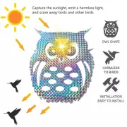 10pc Garden Laser Hanging Owl Scarecrow Owl Reflective Scare Bird RepellentBDIU