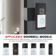 Anti Theft Video Doorbell Mount No Drilling Camera Doorbell Mount Doorbell KorvC