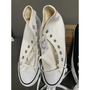 全新日本Converse高統帆布鞋23.5cm