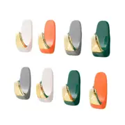 Adhesive Hooks Assorted Color Strong Load Bearing Self Adhesive Clothes Towel Bag Hook for Bathroom Kitchen Bedroom 8pcs