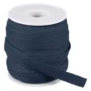 10mm x 66feet Inch Flat Drawstring Cord Drawstring Replacement, Navy Blue