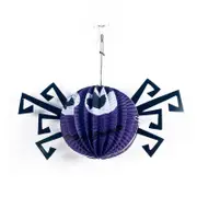 5Pcs Halloween Paper Spider Pumpkin Shaped Paper Lantern Pendants Halloween Party Decoration Spider