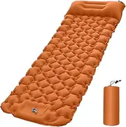 Lightweight Camping Mat with Pillow Portable Mattr Backpacking Sleeping Pad