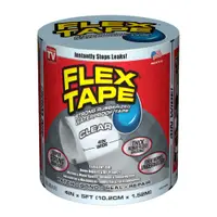 在飛比找蝦皮商城優惠-美國FLEX TAPE 強固型修補膠帶 4吋寬版 (透明色 