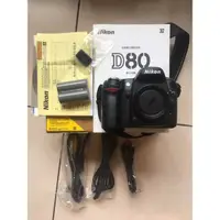 在飛比找蝦皮購物優惠-二手❗️Nikon D-80 單眼數位相機