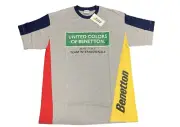 United Colors of Benetton Formula 1 Racing Team Tee T Shirt Size L Japan Vintage