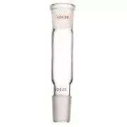24/29,Glass Straight Connecting Adapter,Cone and Socket,Laboratory Glassware