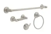 Franklin Brass ATR64-SN Astra 4 Piece Bath Hardware Kit, Brushed Nickel