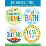 BABY MILESTONE STICKERS: 24 STICKERS TO CELEBRATE BABY’S MILESTONE ACHIEVEMENTS!