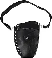 FOMIYES Hair Tool Set Barber Waist Bag Hairdressing Pouch for Scissors Comb Brush Storage Bag Adjustable Belt