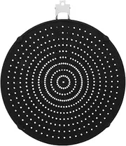 Luxshiny 304 Steel Splatter Shield Silicone Frying Pan Cover Microwave Safe Kitchen Stove