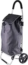 Karlstert Premium Lightweight Shopping Trolley, 35 Litre Capacity, Grey