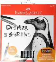 Faber-Castell Drawing and Sketching Art Kit - Premium Kids Crafts NEW