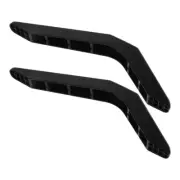 2 Pcs TV Stand Base Replacement Dual Monitor Arm Adjustable Keyboard Trays