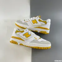 在飛比找Yahoo!奇摩拍賣優惠-New Balance BB550 紐巴倫 白黃 防滑 滑板