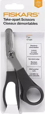 Fiskars Take-apart Scissors, Hardened Stainless-Steel, Dishwasher Safe